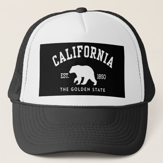 California CA Bear キャップ (正面)