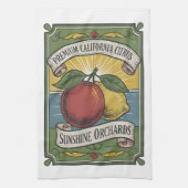 California Citrus Kitchen Towel キッチンタオル (縦)