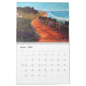 California Coast 2026 Calendar カレンダー (3月 2027)