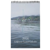 California Coastal Calendar 2026 カレンダー (カバー)
