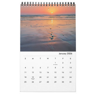 California Coastal Calendar 2026 カレンダー