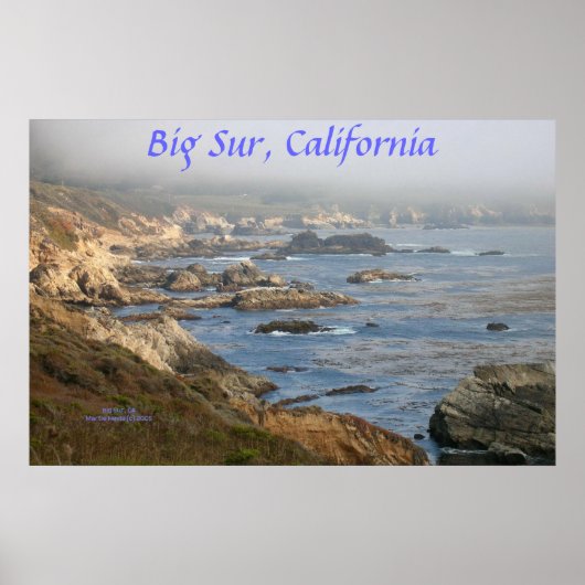 California Coastes - Big Sur – ポスター (正面)