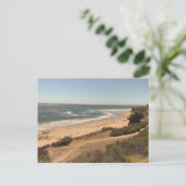 California Coastline Beach Overlook Postcard ポストカード (スタンド正面)