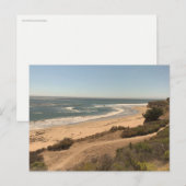 California Coastline Beach Overlook Postcard ポストカード (正面/裏面)