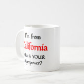 california coffee mug コーヒーマグカップ (正面左)