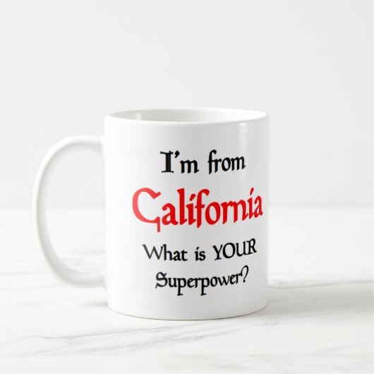 california coffee mug コーヒーマグカップ (左)