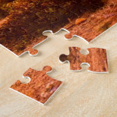 California Deer.Christmas Greetings ジグソーパズル (側面)