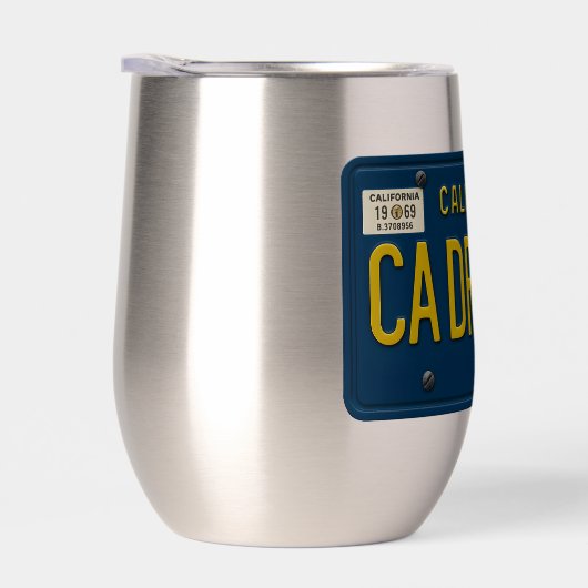 California Dreaming - Retro 1969 License Plate (右面)