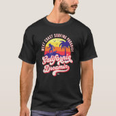 California Dreaming Surfing Tシャツ (正面)