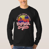 California Dreaming Surfing Tシャツ (正面)