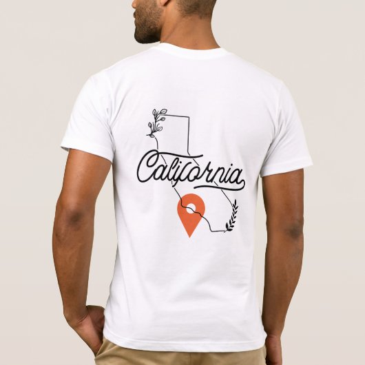 "California Dreaming'' T-shirt  Tシャツ (裏面)