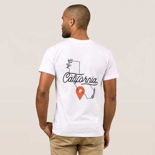 "California Dreaming'' T-shirt  Tシャツ (裏面フル)