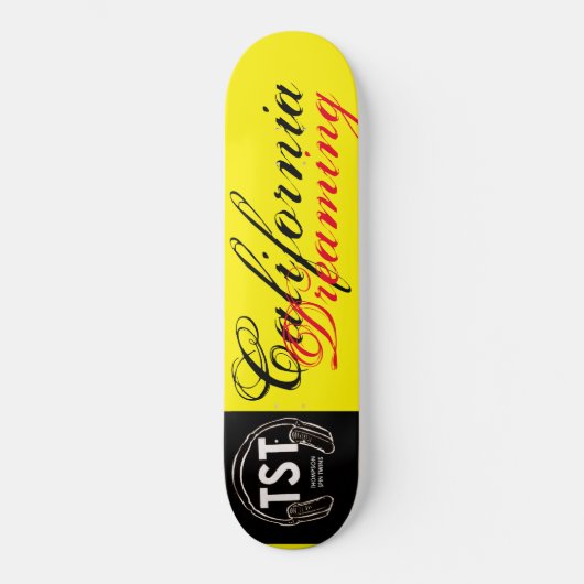 CALIFORNIA DREAMING / TST / JMT SKATEBOARD スケートボード (正面)