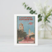 California Expositionsポスター#1 ポストカード (スタンド正面)