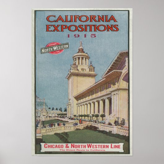 California Expositionsポスター#2 ポスター (正面)