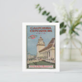 California Expositionsポスター#2 ポストカード (スタンド正面)