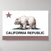 California_Flag2 ポスター (正面)