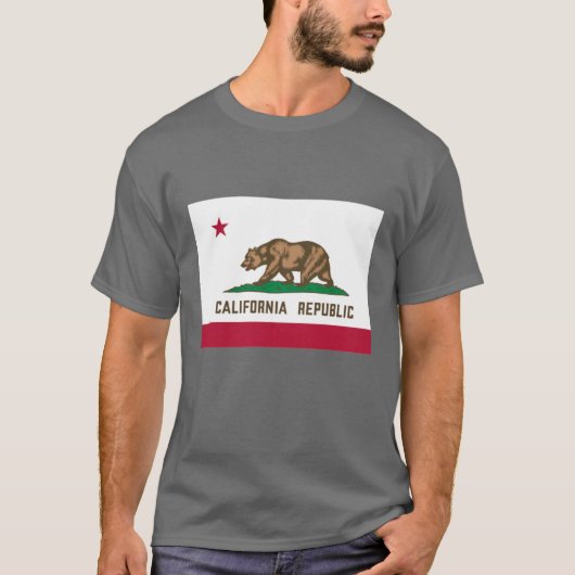 California flag Oversized 2 Tシャツ (正面)