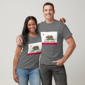California flag Oversized 2 Tシャツ (ユニセックス)