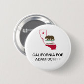 CALIFORNIA for Adam Sif JOURNEY 缶バッジ (正面&裏面)