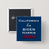CALIFORNIA For California HARRIS 2020キャンペーンボタン 缶バッジ (正面&裏面)