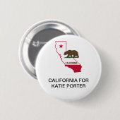 CALIFORNIA for Katie Porter JOURNEY 缶バッジ (正面&裏面)