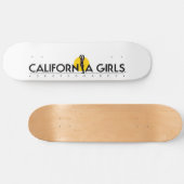 California Girlsスケートボードロゴ スケートボード (横)