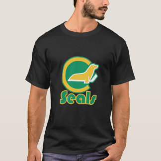California Golden Seals Hockey NHL Vintage Logo Tシャツ