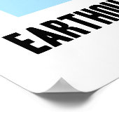 California Has Four Seasons Earthquake Fire Flood ポスター (角)