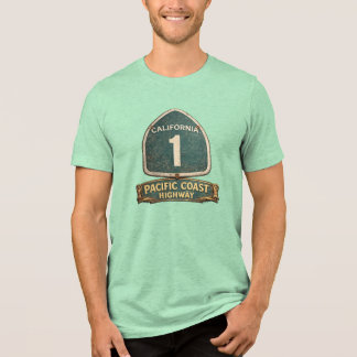 California Highway one Pacific Coast Highway トライブレンドＴシャツ