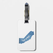 California Home Wood Grain ラゲッジタグ (裏面縦)