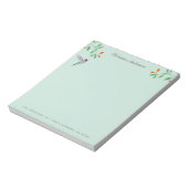 California Hummingbird  ノートパッド (回転)