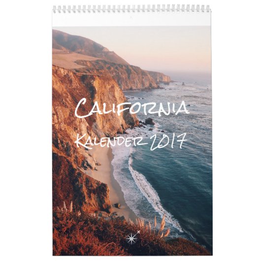 California Kalender 2017 カレンダー (カバー)