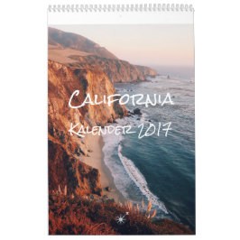 California Kalender 2017 カレンダー