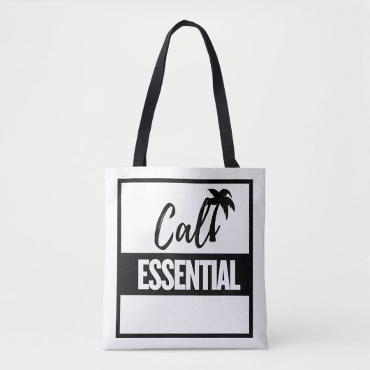 California lifestyle essential トートバッグ (正面)