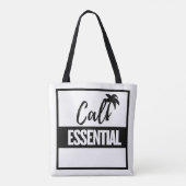 California lifestyle essential トートバッグ (裏面)