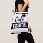 California lifestyle essential トートバッグ (クローズアップ)