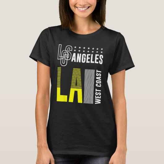 California Los Angeles West Urban Tシャツ (正面)