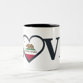 California Love ツートーンマグカップ (中央)