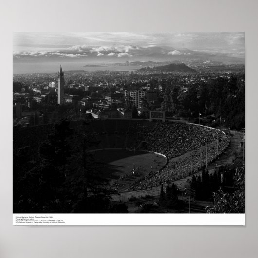 California Memorial Stadium ポスター (正面)