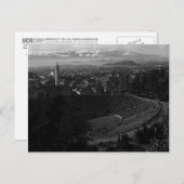 California Memorial Stadium, UC Berkeley, 1966 ポストカード (正面/裏面)