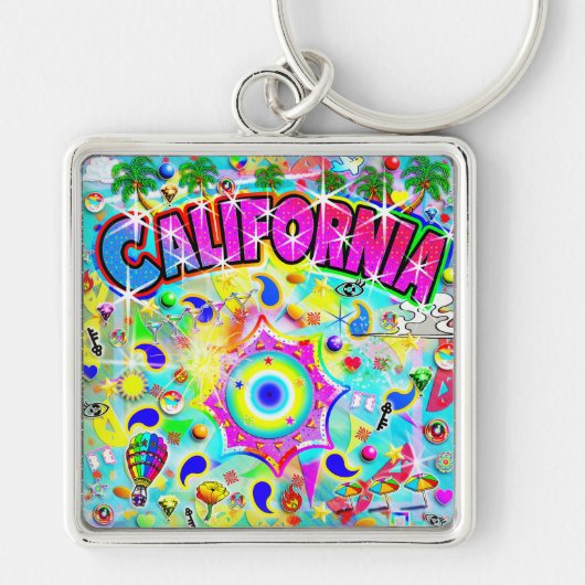 California Mystic Dance Keychain キーホルダー (正面)