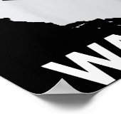 California Nevada Build The Wall Ca Nv  ポスター (角)