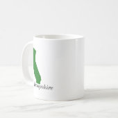 California New Hampshire  コーヒーマグカップ (正面左)