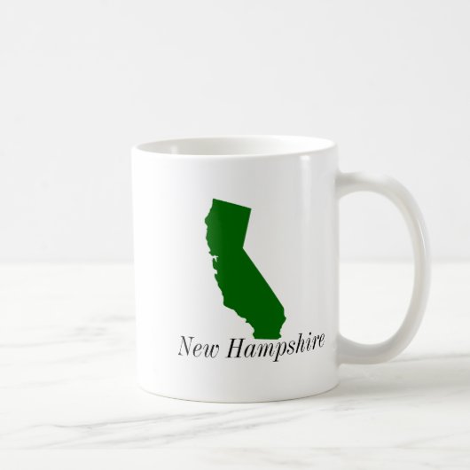 California New Hampshire  コーヒーマグカップ (右)