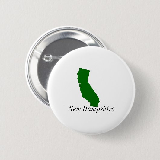 California New Hampshire  缶バッジ (正面&裏面)