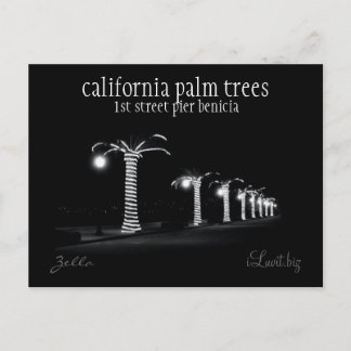 CALIFORNIA PALM TREES by Luvit.biz – はがき