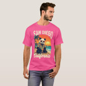 California Panda Zoo San Diego New Year 2025 Famil Tシャツ (正面フル)