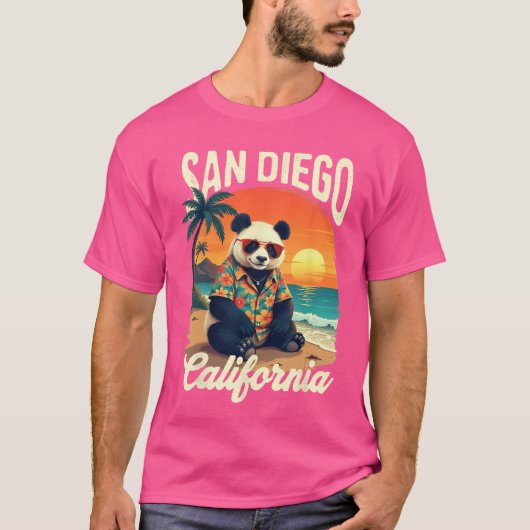 California Panda Zoo San Diego New Year 2025 Famil Tシャツ (正面)