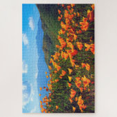 California Poppies Covering a Hillside ジグソーパズル (縦)